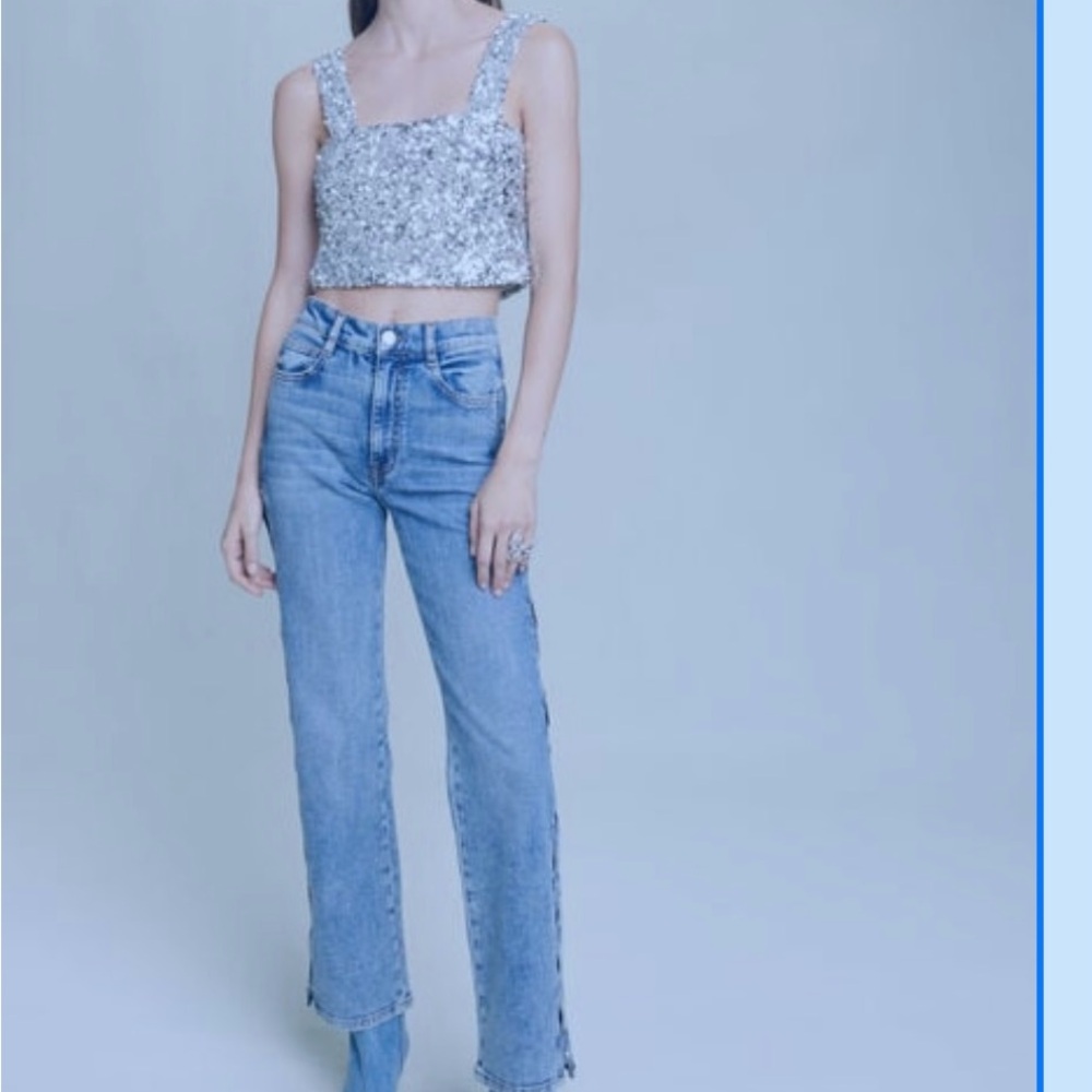 NEW Tifly Sequin Crop Top MAJE SOLD OUT